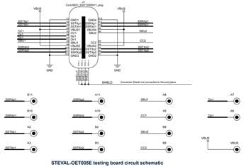 原理图 - STMicroelectronics STEVAL-OET005VC评估套件